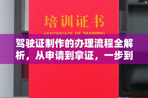 禹王台驾驶证制作的办理流程全解析，从申请到拿证，一步到位！