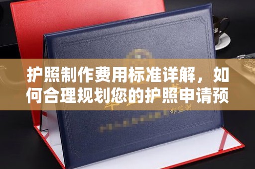 禹王台护照制作费用标准详解，如何合理规划您的护照申请预算