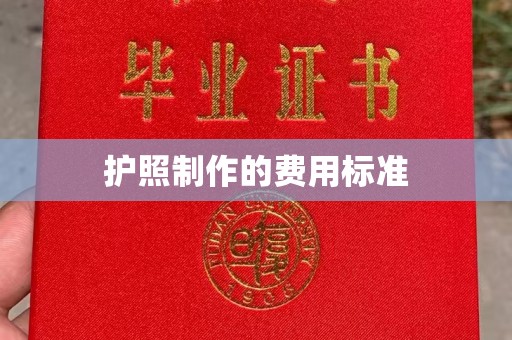 禹王台护照制作的费用标准